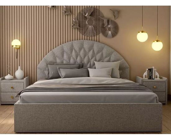 Мягкая кровать Валенсия, КОД:KS003, images №1, magsale.ru