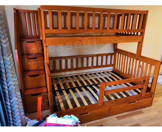 Двухъярусная кровать Артек Плюс 90/140х200 итальянский орех, КОД:, images №2, magsale.ru Двухъярусная кровать Артек Плюс 90/140х200 итальянский орех, КОД:, images №2, magsale.ru