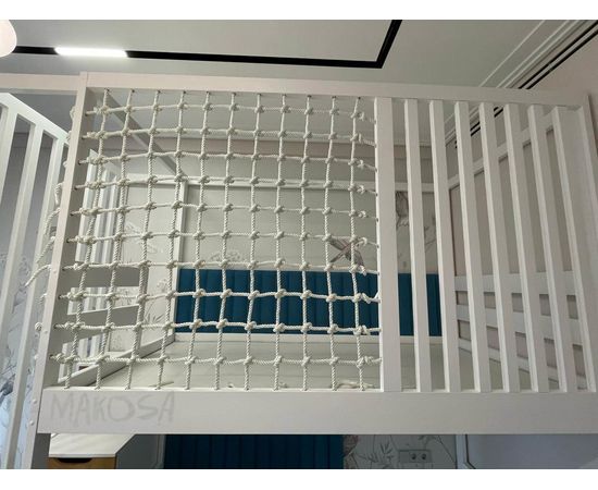 Двухъярусная кровать с балдахином и сеткой Бильбао, КОД:MS626, images №3, magsale.ru