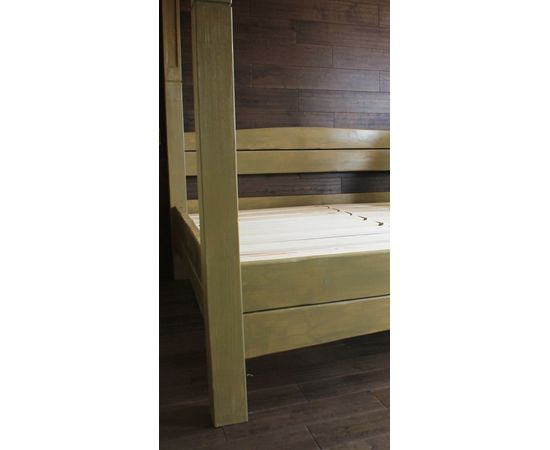 Кровать с балдахином из массива Эллада, КОД:MS635, images №2, magsale.ru