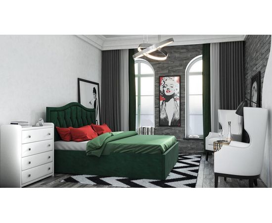 Мягкая кровать Ливерпуль, КОД:KS011, images №4, magsale.ru