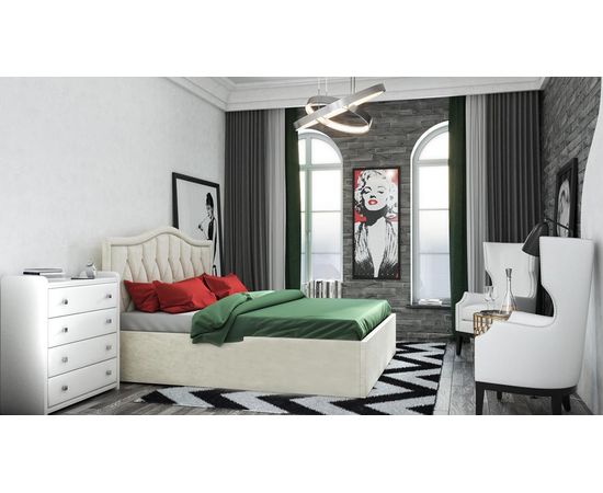 Мягкая кровать Ливерпуль, КОД:KS011, images №5, magsale.ru