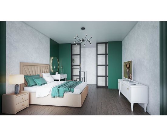 Мягкая кровать Лондон, КОД:KS012, images №3, magsale.ru