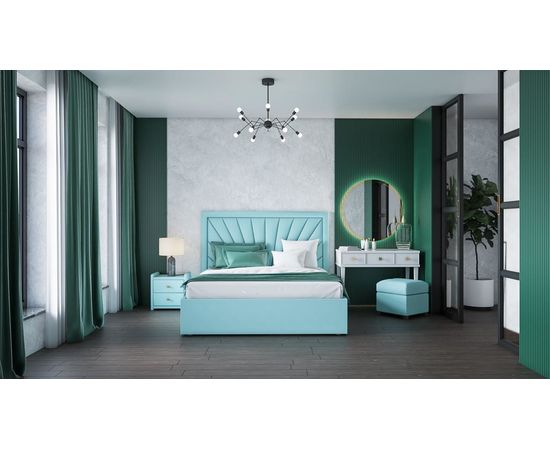 Мягкая кровать Лондон, КОД:KS012, images №5, magsale.ru