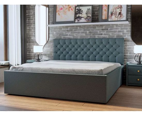 Мягкая кровать Лотос, КОД:KS013, images №1, magsale.ru