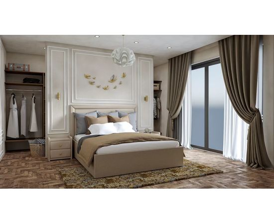 Мягкая кровать Милан, КОД:KS015, images №5, magsale.ru