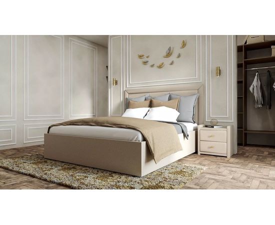 Мягкая кровать Милан, КОД:KS015, images №6, magsale.ru