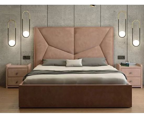 Мягкая кровать Палермо, КОД:KS018, images №1, magsale.ru