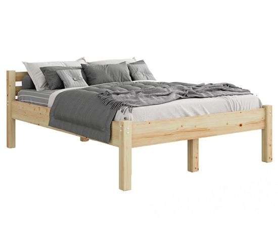 Двуспальная кровать из массива сосны Виста, КОД:GM3610, images №1, magsale.ru