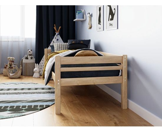 Кровать из массива сосны Сонечка А1, КОД:GM3468, images №10, magsale.ru