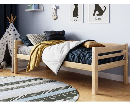 Кровать из массива сосны Сонечка А1, КОД:GM3468, images №1, magsale.ru