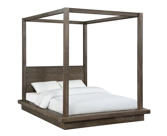 Кровать с балдахином из массива дерева Лея, КОД:MS643, images №1, magsale.ru