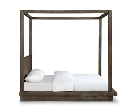 Кровать с балдахином из массива дерева Лея, КОД:MS643, images №4, magsale.ru