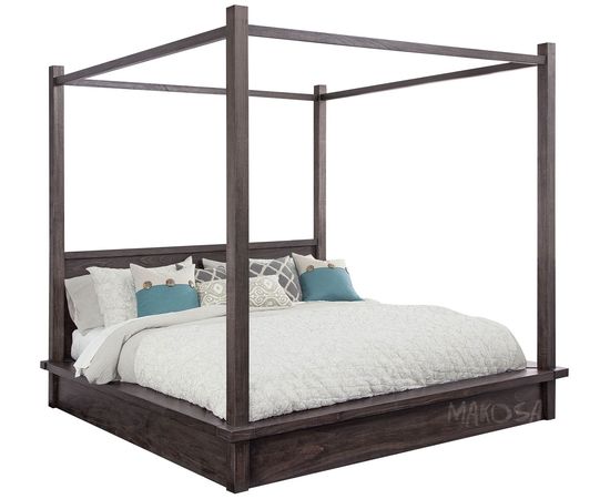 Кровать с балдахином из массива дерева Новелла, КОД:MS645, images №1, magsale.ru