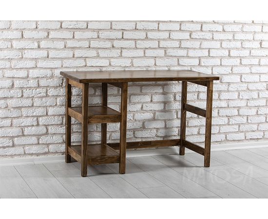 Письменный стол из массива дерева Паллада, КОД:MS660, images №2, magsale.ru