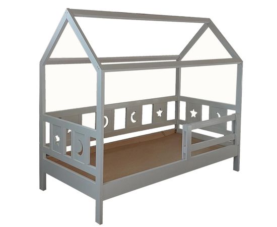 Кровать-домик из массива Плутон, КОД:VMK492, images №1, magsale.ru