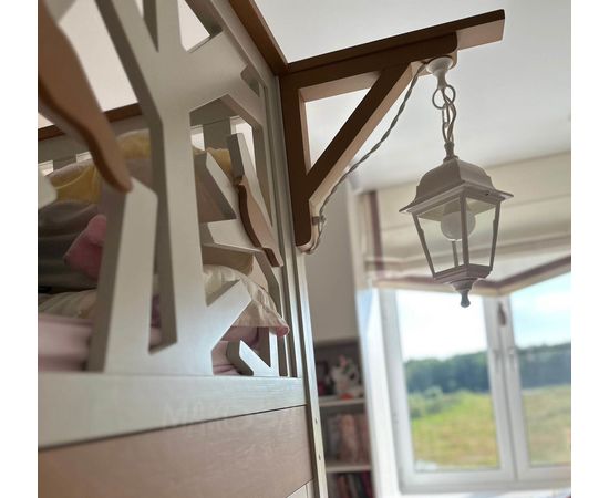 Двухъярусная кровать из массива Птички, КОД:MS669, images №2, magsale.ru