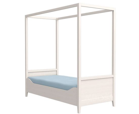 Детская кровать с балдахином из массива Сиель, КОД:MS654, images №1, magsale.ru