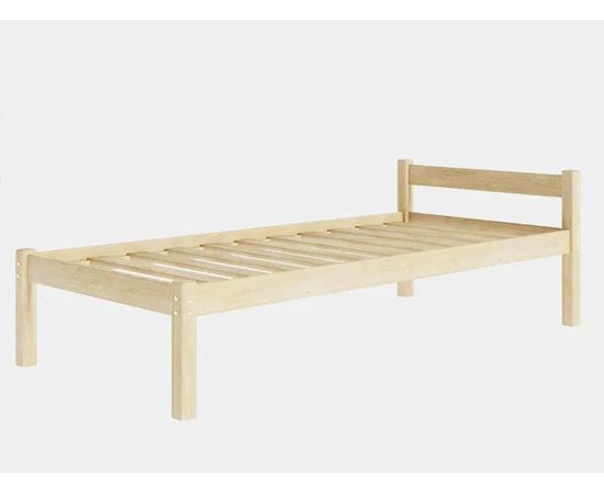 Односпальная кровать из массива Троя-1 (Т1), КОД:GM3463, images №14, magsale.ru