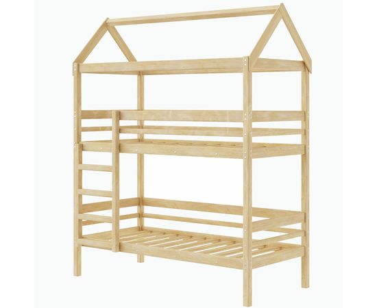 Двухъярусная кровать из массива сосны Бэби-Хаус, КОД:GM3479, images №4, magsale.ru