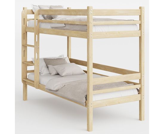 Двухъярусная кровать из массива сосны Фабиа, КОД:GM7131, images №8, magsale.ru