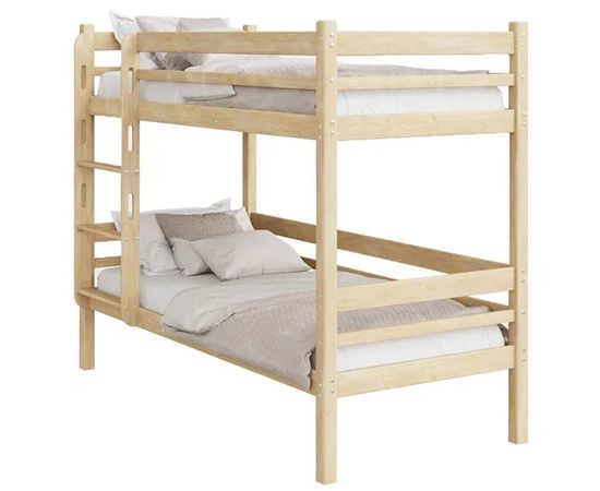 Двухъярусная кровать из массива сосны Фабиа, КОД:GM7131, images №3, magsale.ru