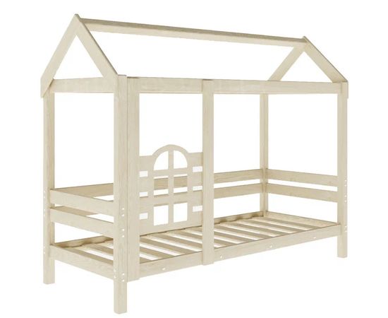 Детская кровать-домик из массива сосны Касл, КОД:GM7132, images №4, magsale.ru