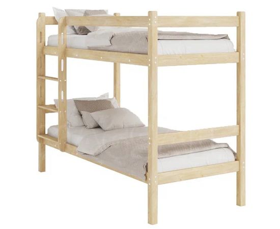 Двухъярусная кровать из массива сосны Мартина, КОД:GM7130, images №1, magsale.ru