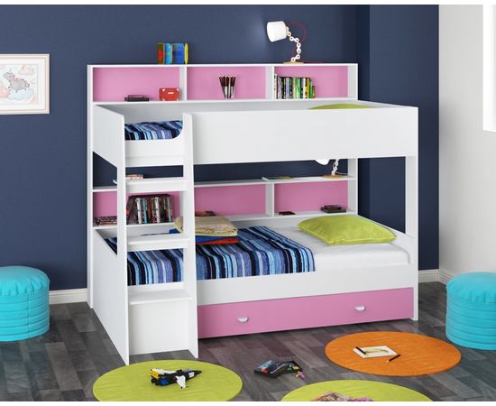 Двухъярусная кровать Golden Kids-1, КОД:4S-GК01, images №7, magsale.ru