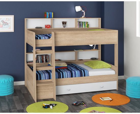 Двухъярусная кровать Golden Kids-1, КОД:4S-GК01, images №12, magsale.ru