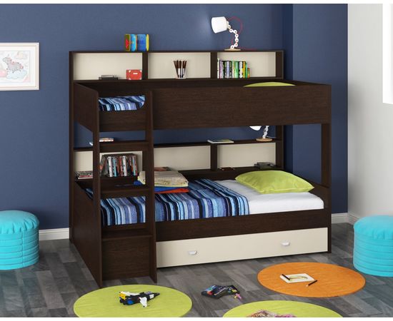 Двухъярусная кровать Golden Kids-1, КОД:4S-GК01, images №9, magsale.ru