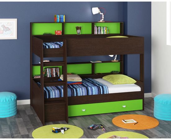 Двухъярусная кровать Golden Kids-1, КОД:4S-GК01, images №11, magsale.ru