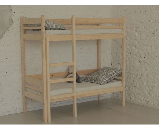 Двухъярусная кровать из массива Дональд, КОД:GM3478, images №4, magsale.ru