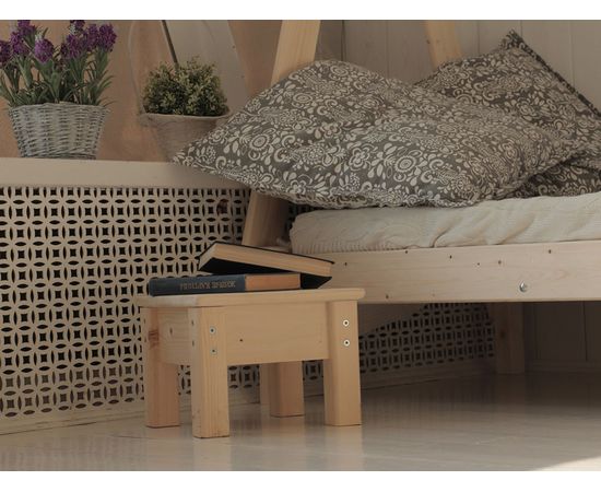 Прикроватная тумба из массива сосны Мини, КОД:GM3515, images №2, magsale.ru