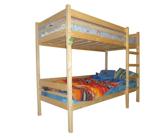 Двухъярусная кровать из массива Дональд, КОД:GM3478, images №8, magsale.ru