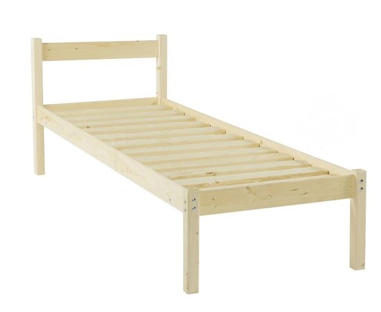 Детская кровать из массива сосны Троя-1 (Т1), КОД:GM3457, images №8, magsale.ru