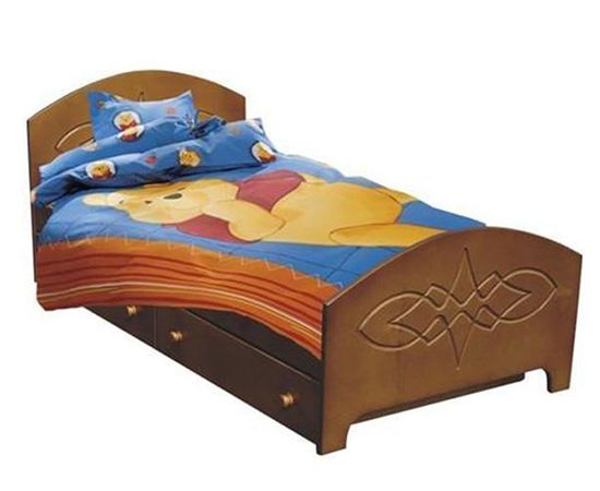 Детская кровать с ящиками из массива Жанна, КОД:VMK192, images №1, magsale.ru