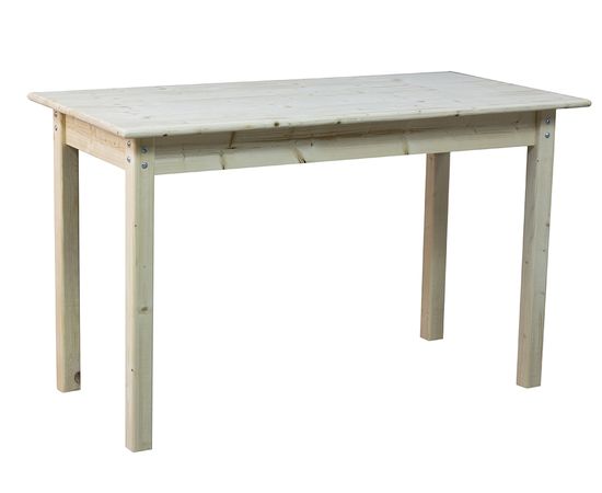 Обеденная группа из массива сосны (стол и 4 табурета), КОД:GM3510G, images №7, magsale.ru