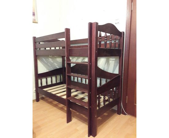 Двухъярусная кровать из массива дерева Фрея-3 (F3), КОД:VMK302, images №2, magsale.ru