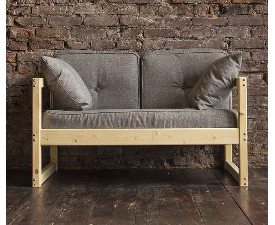 Диван из массива сосны Фред, КОД:GM3490, images №2, magsale.ru