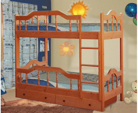Двухъярусная кровать из массива сосны Д3 Диана, КОД:VMK308, images №2, magsale.ru Двухъярусная кровать из массива сосны Д3 Диана, КОД:VMK308, images №2, magsale.ru