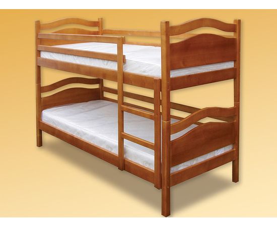 Двухъярусная кровать из массива сосны Ленда, КОД:VMK281, images №2, magsale.ru