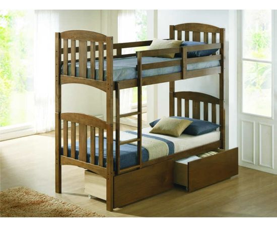 Двухъярусная кровать из массива Мирослава, КОД:VMK294, images №2, magsale.ru
