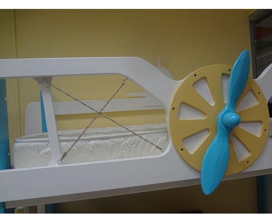 Двухъярусная кровать из массива дерева Полет, КОД:VMK305, images №2, magsale.ru Двухъярусная кровать из массива дерева Полет, КОД:VMK305, images №2, magsale.ru