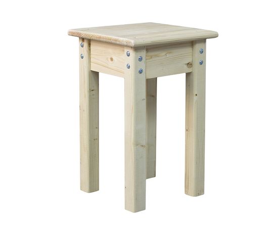 Обеденная группа из массива сосны (стол и 4 табурета), КОД:GM3510G, images №3, magsale.ru