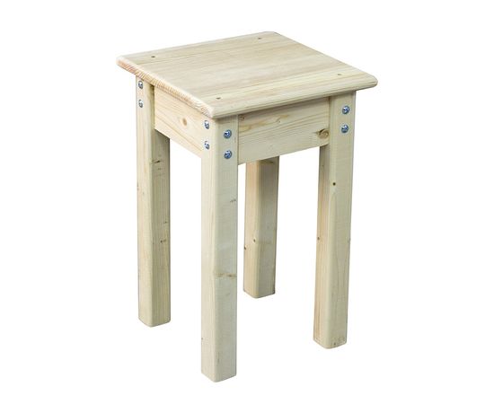 Обеденная группа из массива сосны (стол и 4 табурета), КОД:GM3510G, images №4, magsale.ru