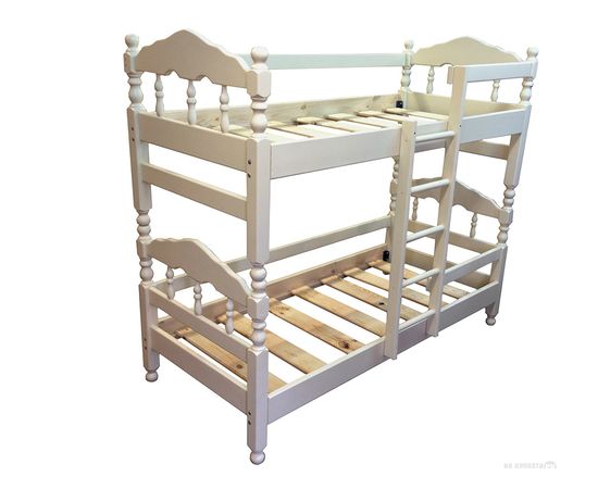 Двухъярусная кровать из массива сосны Нуф-Нуф, КОД:VMK287, images №2, magsale.ru Двухъярусная кровать из массива сосны Нуф-Нуф, КОД:VMK287, images №2, magsale.ru