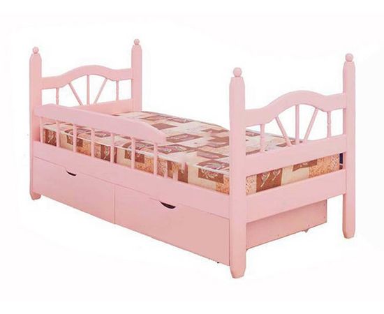 Кровать с ящиками из сосны Луч, КОД:VMK480, images №6, magsale.ru