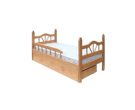 Детская кровать из дерева с ящиками Луч-1, КОД:VMK331, images №3, magsale.ru