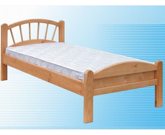 Детская кровать из массива с ящиками и бортиком Радуга, КОД:VMK346, images №2, magsale.ru